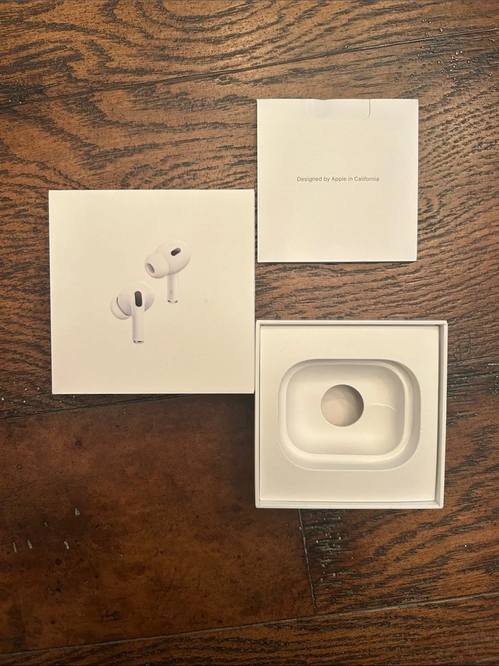 Apple AirPods Pro (2nd Generation) Original Empty Retail Box & Inserts Only